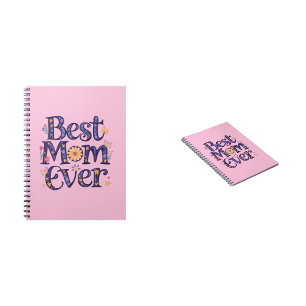 Carnet Meilleure Maman Ever Fleurs Mignonnes Fête des Mèr