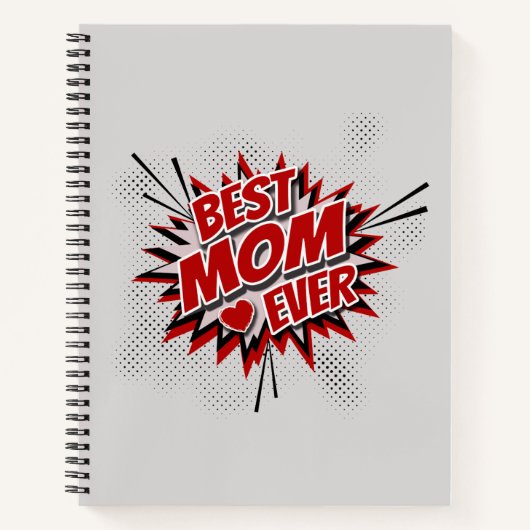 Carnet Meilleure maman jamais (Devant)