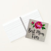 Carnet Meilleure maman jamais rose Aquarelle Poster (Intérieur)