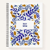 Carnet Meilleure maman Jardin Jaune Magique Fête des Mère (Devant)