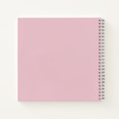 Carnet Meilleure maman Jour Blush Pink Photo Collage (Dos)