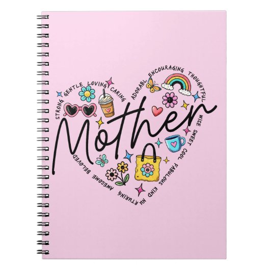 Carnet Meilleure mère qui soit (Devant)