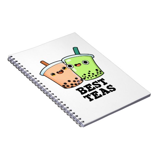 Carnet Meilleures Thés Blagues Meilleures Amies Boba Thé (Côté Droit)