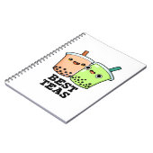 Carnet Meilleures Thés Blagues Meilleures Amies Boba Thé (Côté gauche)