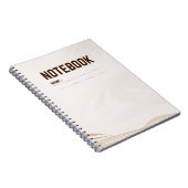 Carnet Meilleures vibes classiques élégantes (Côté Droit)