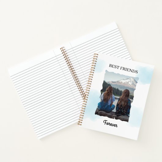 Carnet Meilleurs amis pour toujours Photo Journaux person (Intérieur)