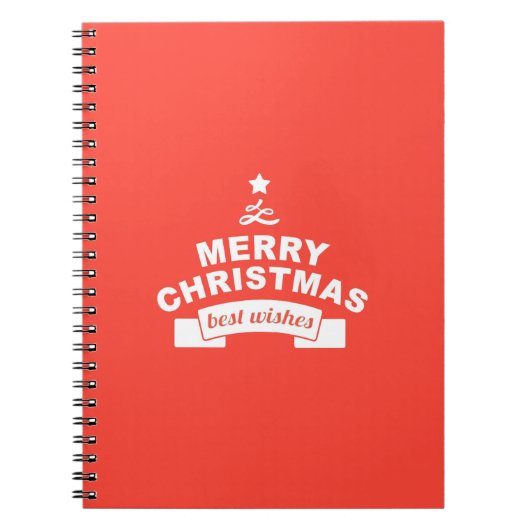 Carnet Meilleurs voeux de Noël (Devant)