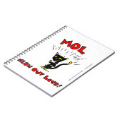 Carnet Mel "MOL : MEOW OUT LOUD" (Côté gauche)