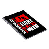 Carnet Mélange d'arts martiaux - Lutter pour gagner un or (Côté Droit)