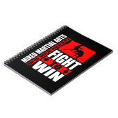 Carnet Mélange d'arts martiaux - Lutter pour gagner un or (Côté gauche)