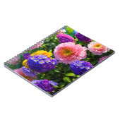 Carnet Mélange de fleurs (Côté gauche)