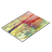 Carnet Mélange de médias vintages déversements d'encre de (Côté gauche)