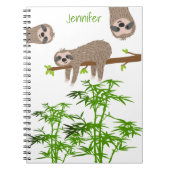 Carnet Mélange fentes Monogramme (Devant)