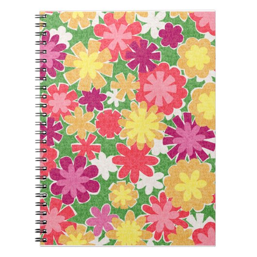 Carnet Mélange floral (Devant)