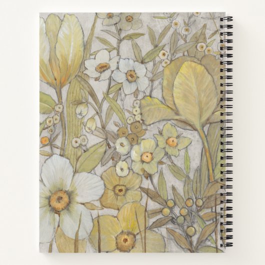 Carnet Mélanger floral (Dos)