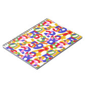 Carnet Mélanger les nombres de couleurs (Côté gauche)