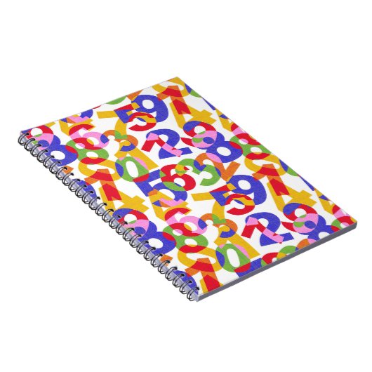Carnet Mélanger les numéros de couleur (Côté Droit)