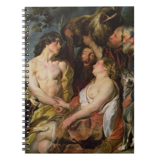 Carnet Meleager et Atalanta (huile sur la toile) (Devant)