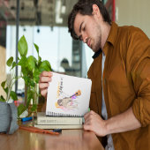 Carnet Melodic Daydream" Aesthetic Notebook: Anime Girl w