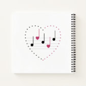 Carnet Mélodie de l'amour (Dos)