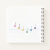 Carnet Mélodie du printemps (linéaire) (Dos)