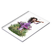 Carnet Mélodie féerique de bonbon à ~ d'améthyste (Côté gauche)