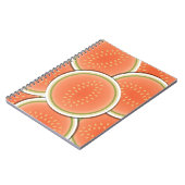 Carnet Mélons funky (Côté gauche)