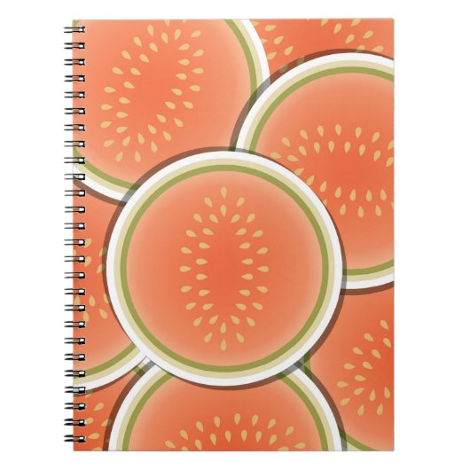 Carnet Mélons funky (Devant)