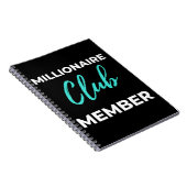 Carnet Membre du Club des Millionnaires (Côté Droit)