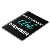 Carnet Membre du Club des Millionnaires (Côté gauche)