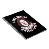 Carnet Même cirque, clown différent anti Kamala 2024 (Côté Droit)
