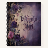 Carnet Memento Mori Gothic (Devant)