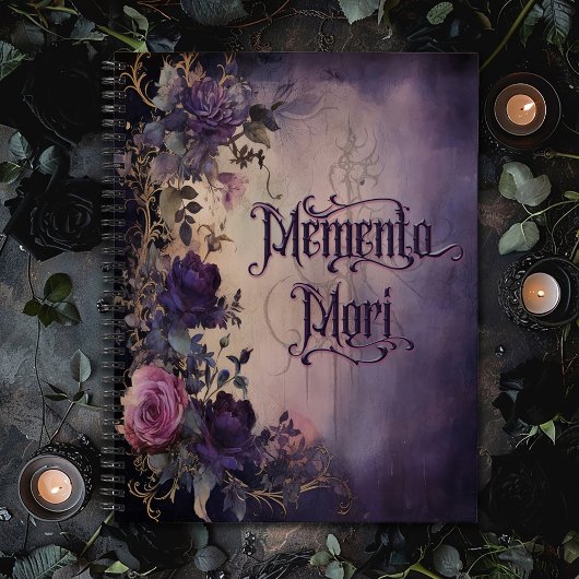 Carnet Memento Mori Gothique