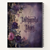 Carnet Memento Mori Gothique (Dos)