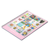 Carnet Mémoire d'art pour enfants 20 dessins en collage (Côté gauche)