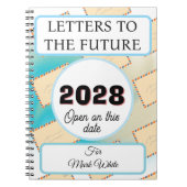 Carnet Mémoire de lettres futures (Devant)