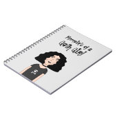 Carnet Mémoires d'une fille gothique (Côté gauche)