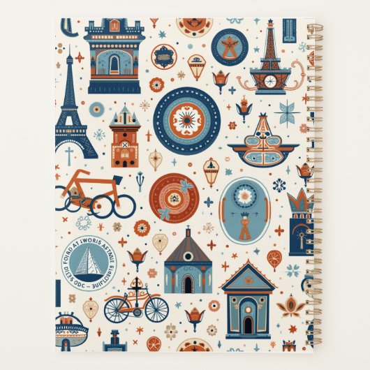 Carnet mémorable de Paris (Dos)