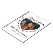 Carnet Mémorial de photos cardiaques personnalisées (Côté gauche)