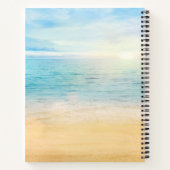 Carnet Mémorial ou Funeral Beach Océan (Dos)