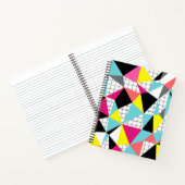 Carnet Memphis, formes géométriques (Intérieur)