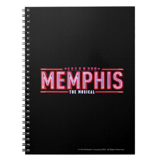 Carnet MEMPHIS - le logo musical (Devant)