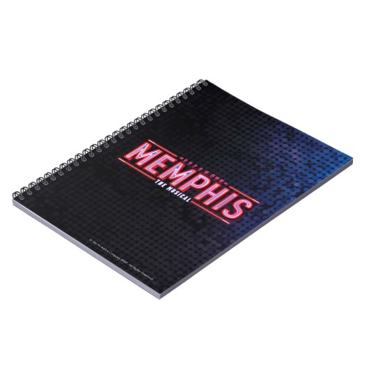 Carnet MEMPHIS - le logo musical (Côté gauche)