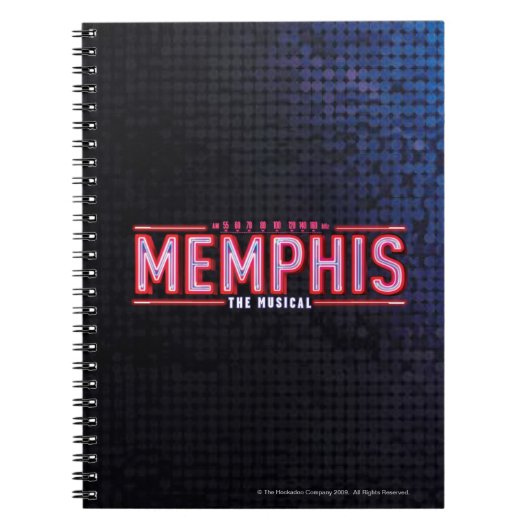 Carnet MEMPHIS - le logo musical (Devant)