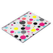 Carnet Memphis pois (Côté gauche)