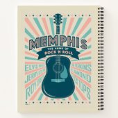 Carnet Memphis, TN : Série de guitares | Rock-N-Roll (Dos)