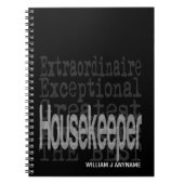 Carnet Ménagère Extraordinaire PERSONNALISÉ (Devant)