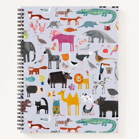 Carnet Ménagerie animale (Devant)