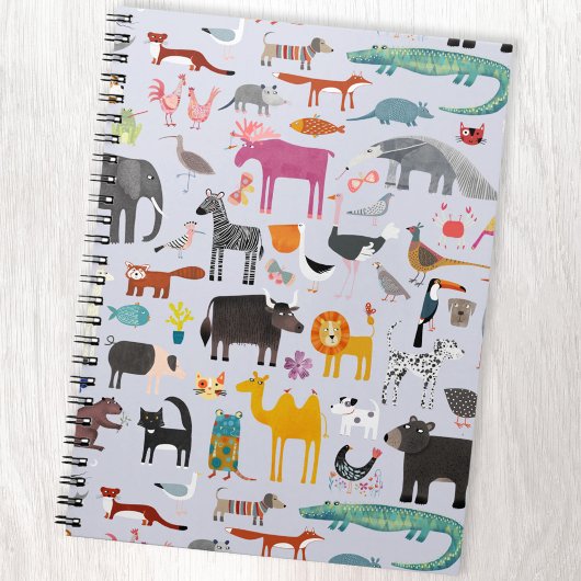 Carnet Ménagerie animale