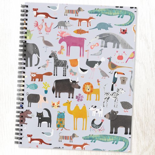 Carnet Ménagerie animale